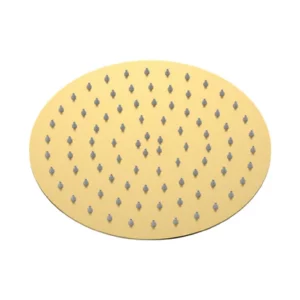COBRA SEINE BR GOLD SHOWER HEAD ROUND 200MM