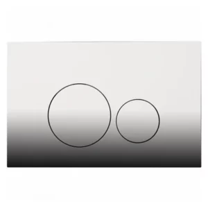 COBRA CISTERN WALL PLATE RND CHROME