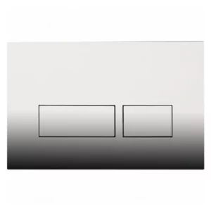 COBRA CISTERN WALL PLATE SQUARE CHROME