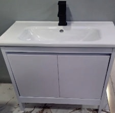 ALUMINIUM CABINET 600 FLOOR WHITE - 2610-6040