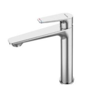 BLU LUXUS BASIN MIXER H/RISE CHROME