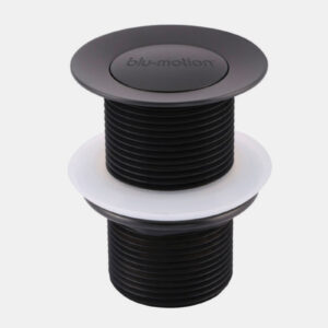 BLU WASTE POP UP UN-SLOTTED BLK 32MM - BWU01BK