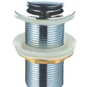 SUN BRE BASIN WASTE UNSLOTTED POPUP 32MM CP