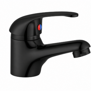 AQUA FLOW GENOA BASIN MIXER BLACK