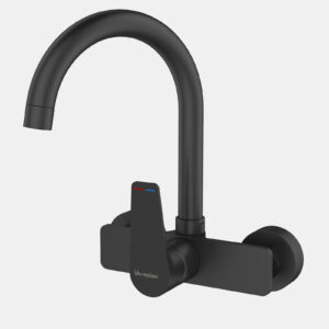 BLU LUXUS SINK MIXER WALL TYPE BLACK