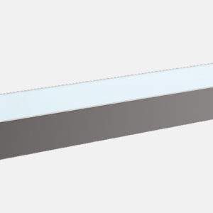CASTAWAY ONYX BLACK GLASS SHELF