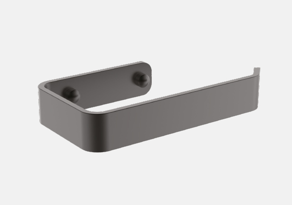 CASTAWAY ONYX BLACK TOILET PAPER HOLDER